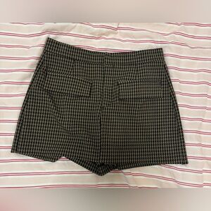 Zara Black and Brown Skort